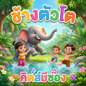 ช้างตัวโต by คิดส์มีซอง, น้องภูมิ