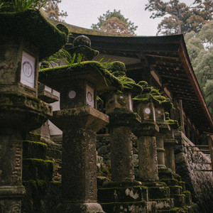 Stone Lanterns by Koji Koi