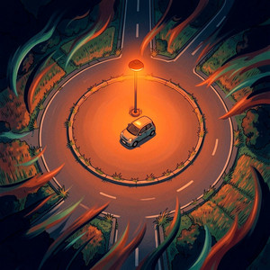Lonely Roundabout by Asphalt Bloom