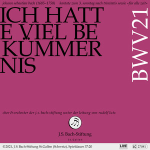 Ich hatte viel Bekümmernis, BWV 21, Pt. 2: No. 9, Chorus. Sei nun wieder zufrieden, meine Seele (Soprano, Choir) - Live