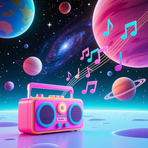 A Radio Singing to Empty Planets by AIDIL NUGROHO