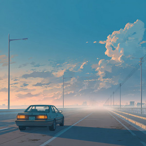 Road Through Haze by L'indécis