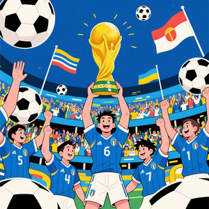 We Run The World Cup by monica susana ascencio ayala