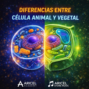 Celula Animal y Vegetal by Aricel Academy