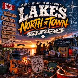 Lakes North of Town by CanadaMan