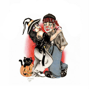 a witch, a surf punk by Chicano Mosh