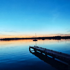 In The Quiet Glow Of Dusk by Chris Baker