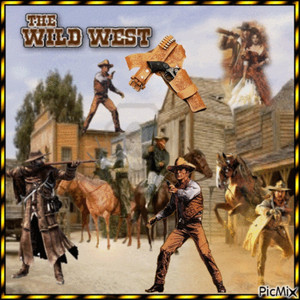 NTT - Old West Gunslingers (royalty free no copyright)