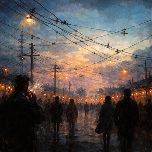 Suspended Lines by Lora Klyne