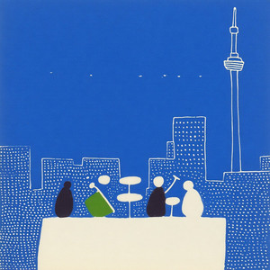 Railing Rust Ballad by Blue Balcony Jazz