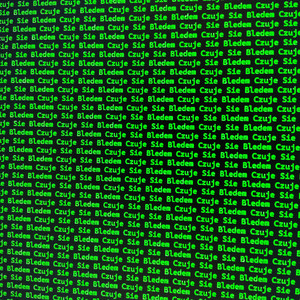 Czuję Się Błędem