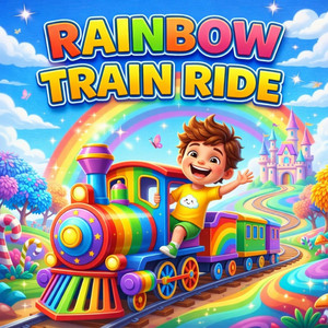 Rainbow Train Ride by XAYNOVA