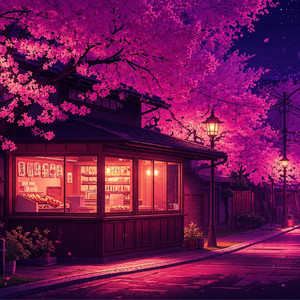 Walking Beneath Sakura by Restless Night