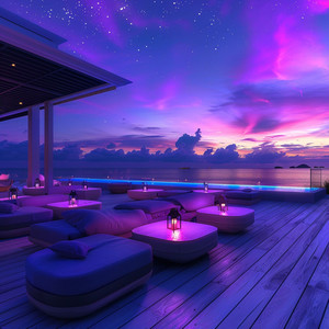 Terrace in Violet by Mira Dusk