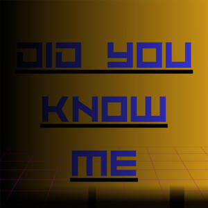 Did You Know Me by JUST QUEEX