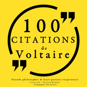 100 citations de Voltaire (Collection 100 citations)