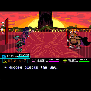 Vs. Asgore (DELTARUNE Chapter 5 Fantrack) by Baughy