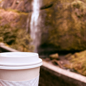 coffee & waterfalls by iamxheero