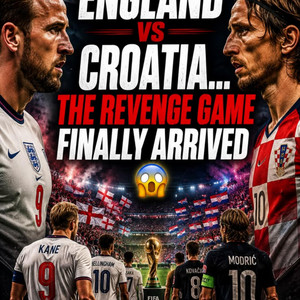 England vs Croatia by Jack son