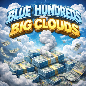 Blue Hundreds Big Clouds by 2U2D