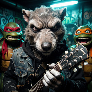 Shredder (Splinter) by WickedAI
