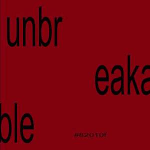 Unbreakable by AIDEN, JISEONG