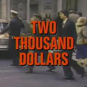 two thousand dollars by never goodbye