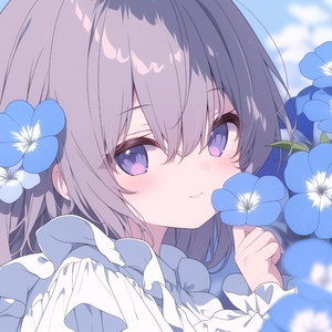 ネモフィラと青い世界 by モナカの音楽室