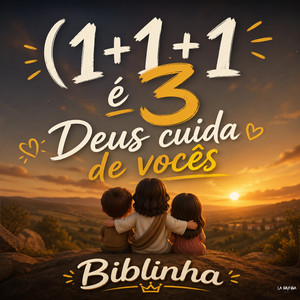 Biblinha - 1+1+1 É 3 Deus Cuida de Vocês