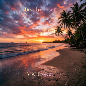 Beach sunset by VKC project