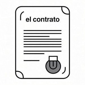 el contrato by alvarez calle