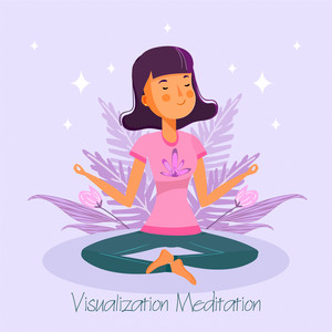 Visualization Meditation: Concentrate and Clear the Mind, Relax Your Body, Visualize an Idea or Image, Affirm Positively, Breathe Deeply album