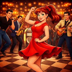 Little Miss Rock-a-round by Voltage vault rock 'n' roll music