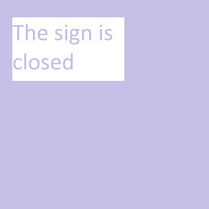 Pezxord - The Sign Is Closed