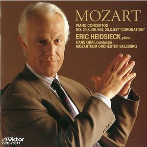 MOZART : PIANO CONCERTO No.24, K.491 / No.26, K.537