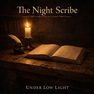 Stone Desk at Dusk by The Night Scribe