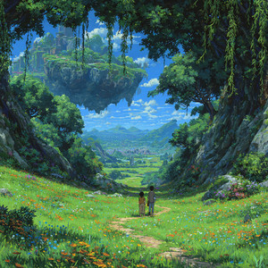 Green Enchanted World by Fiutoki