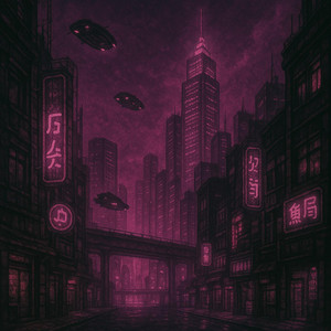 Cyberpunk City by synthwave man