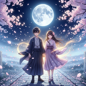 A Promise Blooming in the Moonlight by プログラマーToGo