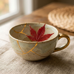 Gold In The Broken Cup by Llalex Cuh