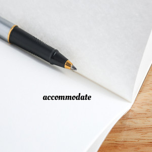 accommodate