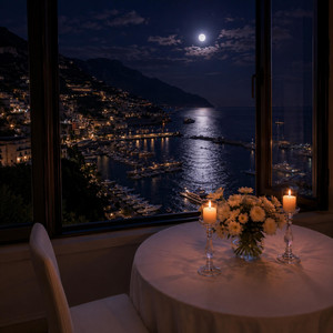 A Dinner by Moonlight by Evanik