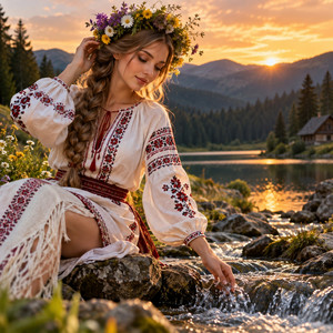 Обкладинка: У озерному краї