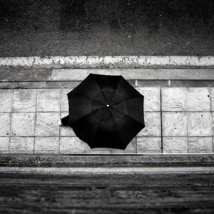 i kept walking alone in the rain