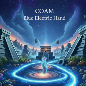 Blue Electric Hand by COAM