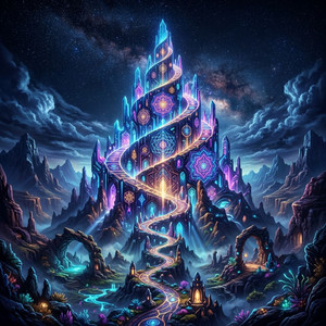 A Stream With Bright Fish by Zyphor