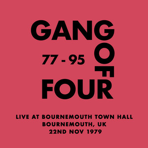 Live at Bournemouth Town Hall, Bournemouth, UK - 22nd Nov 1979 cover