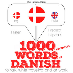 1000 essential words in Danish (