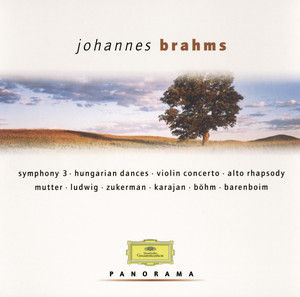 Brahms: Symphony No.3; Hungarian Dances; Violin Concerto; Alto Rhapsody album