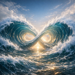 Infinity Waves by Benoit Van Soren